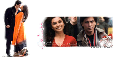   Shah rukh khan & Rani Mukherjee